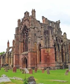 Melrose Abbey Diamond Painting