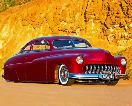 Mercury Lead Sled Diamond Painting