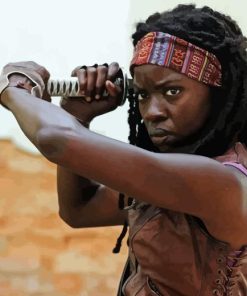 Michonne The Walking Dead Diamond Painting