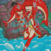 Mipha And Sidon Diamond Painting