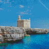 Mola Fortress Diamond Painting