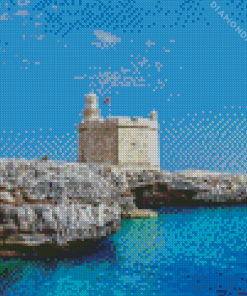 Mola Fortress Diamond Painting