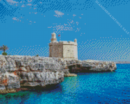 Mola Fortress Diamond Painting