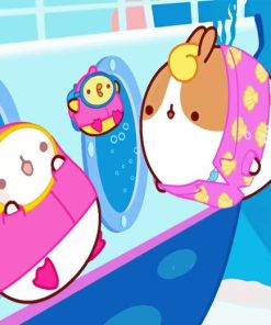 Molang And Piu Piu Diamond Painting