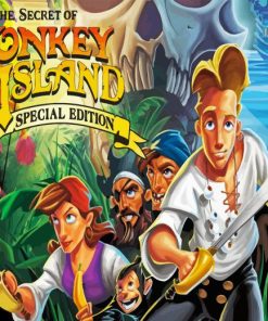 Monkey Island Diamond Painting