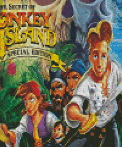 Monkey Island Diamond Painting