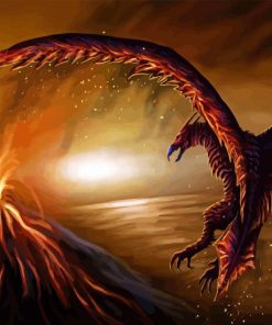 Monster Rodan Diamond Painting