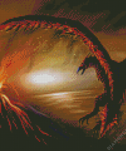 Monster Rodan Diamond Painting