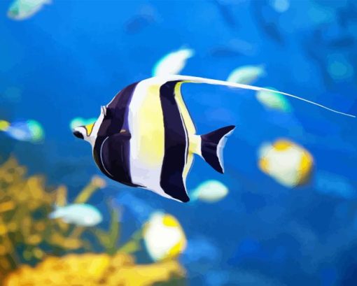 Moorish Idol Diamond Dotz