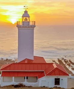 Mossel Bay Lighthouse Diamond Painting