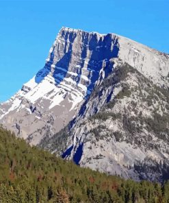 Mount Rundle Diamond Painting