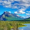 Mount Rundle Landscape Diamond Painting