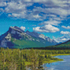 Mount Rundle Landscape Diamond Painting