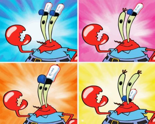 Mr Krabs Diamond Painting