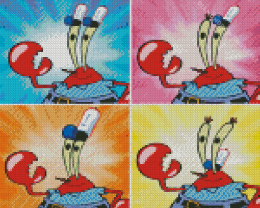 Mr Krabs Diamond Painting