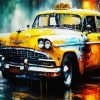 NYC Taxi Art Diamond Painting