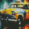 NYC Taxi Art Diamond Painting