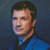 Nathan Fillion Diamond Painting