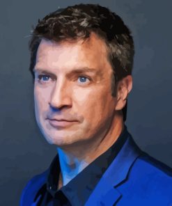 Nathan Fillion Diamond Painting