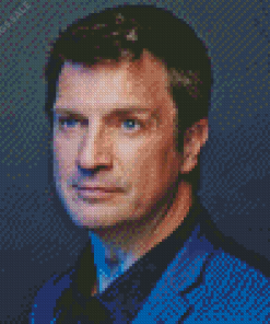 Nathan Fillion Diamond Painting