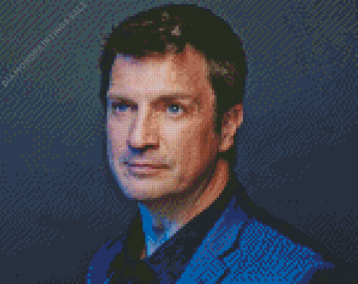 Nathan Fillion Diamond Painting