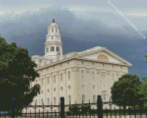 Nauvoo Temple Diamond Painting