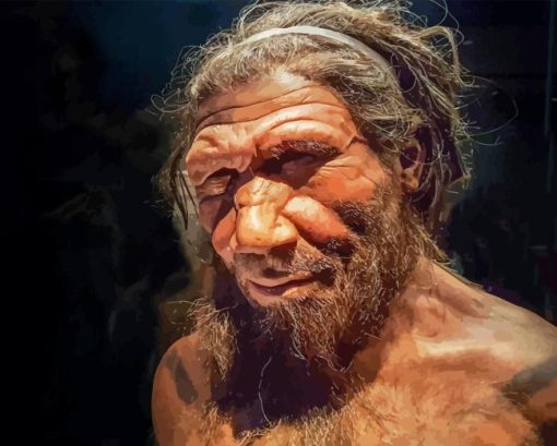 Neanderthal Primate Diamond Painting