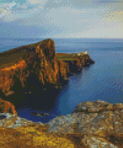 Neist Point Sunset Diamond Painting