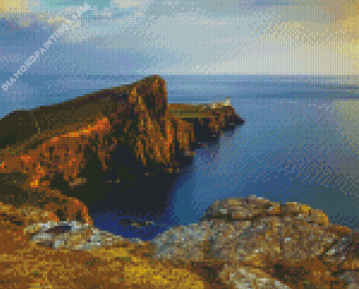 Neist Point Sunset Diamond Painting