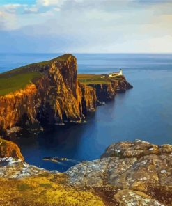 Neist Point Sunset Diamond Painting