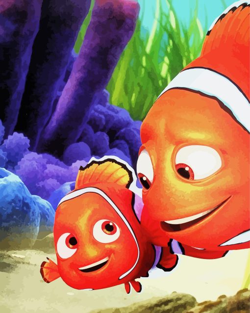 Nemo And Marlin Diamond Painting