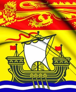 New Brunswick Flag Diamond Painting