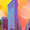 New York Flatiron Building Diamond Painting