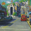 Ni No Kuni Street Art Diamond Painting