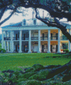 Oak Alley Plantation Diamond Painting