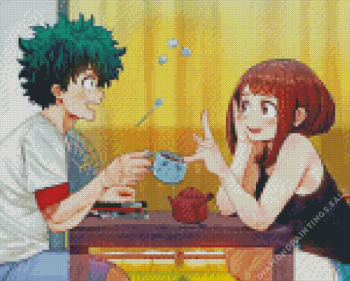 Ochaco Uraraka Diamond Painting