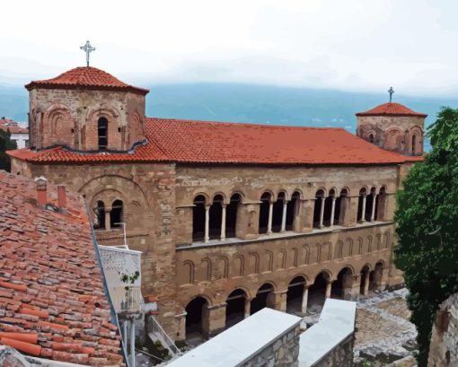 Ohrid Saint Sophia Diamond Painting