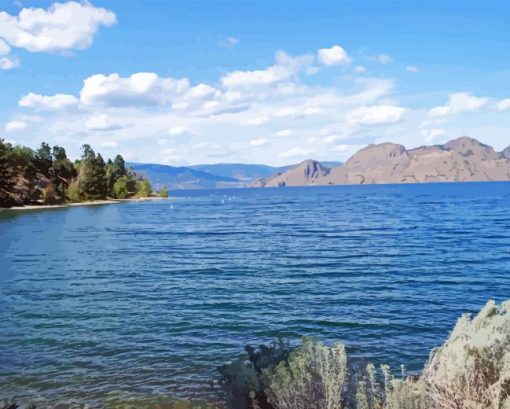 Okanagan Lake Diamond Painting