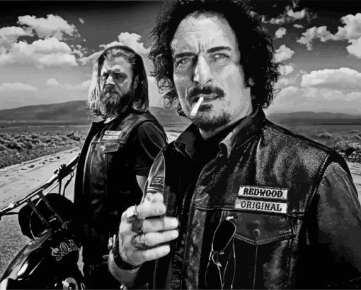 Opie And Tig Trager Diamond Painting