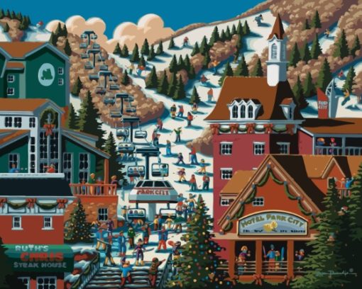 Park City Utah Diamond Painting