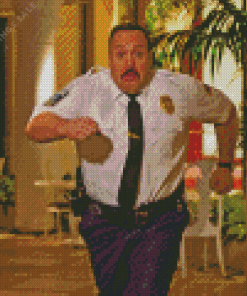 Paul Blart Diamond Painting