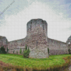 Pevensey Castle Diamond Painting