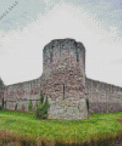 Pevensey Castle Diamond Painting