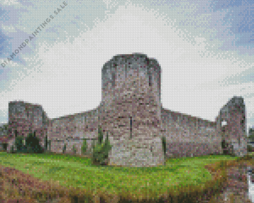 Pevensey Castle Diamond Painting