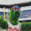 Phillies Phanatic Diamond Painting