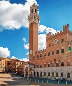 Piazza Del Campo Diamond Painting