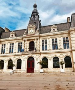 Poitiers Town Hall France Diamond Painting