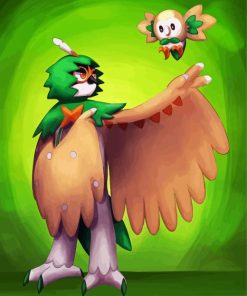 Pokemon Go Decidueye Diamond Painting