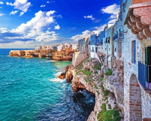 Polignano A Mare Diamond Painting