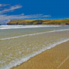 Polzeath Beach Diamond Painting